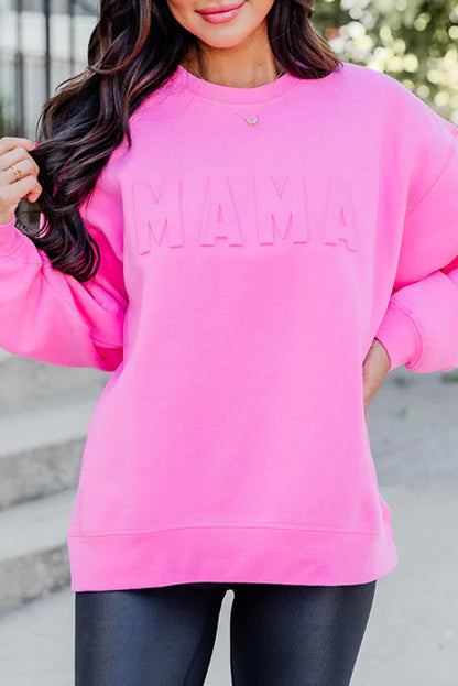 Nereida | Eye-catching sweatshirt with embossed letters