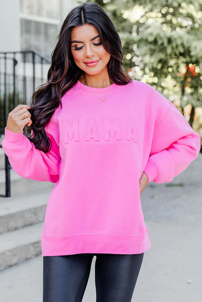 Nereida | Eye-catching sweatshirt with embossed letters