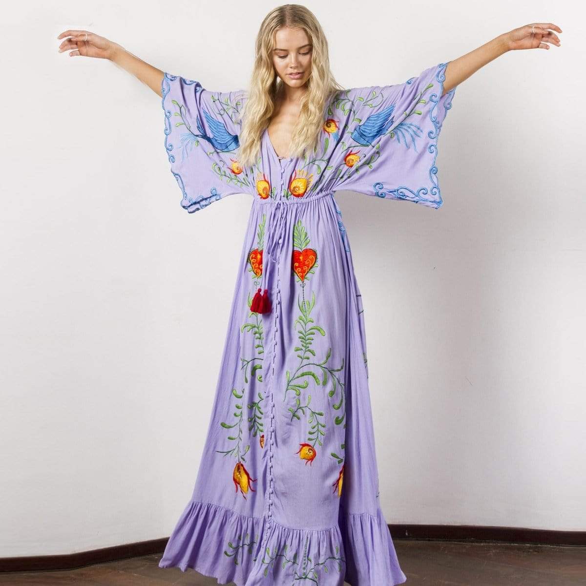 Estelle - Boho maxi dress