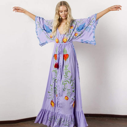 Estelle - Boho maxi dress