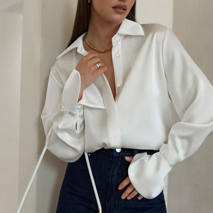 Arabella - Satin Blouse