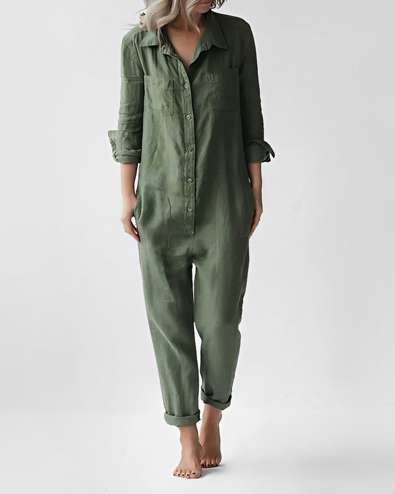 Lotte | Stylish green jumpsuit