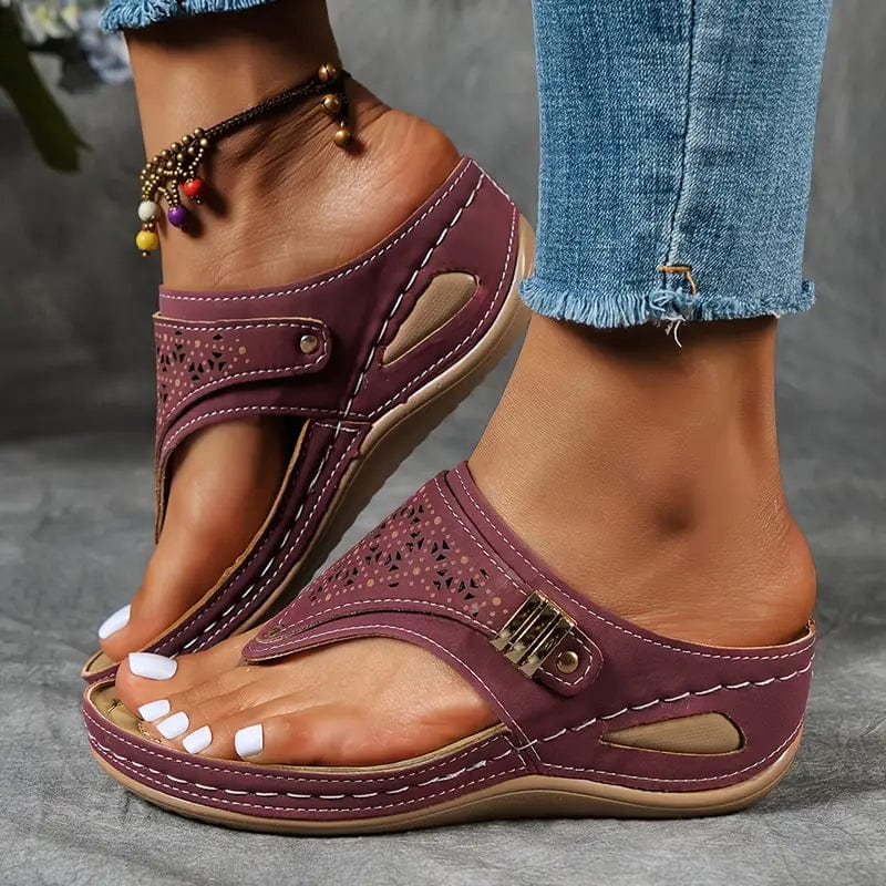 Annamhay - Comfortable Heel Sandals for Women