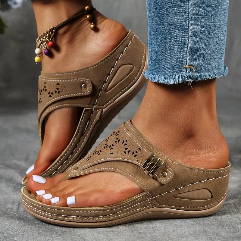 Annamhay - Comfortable Heel Sandals for Women