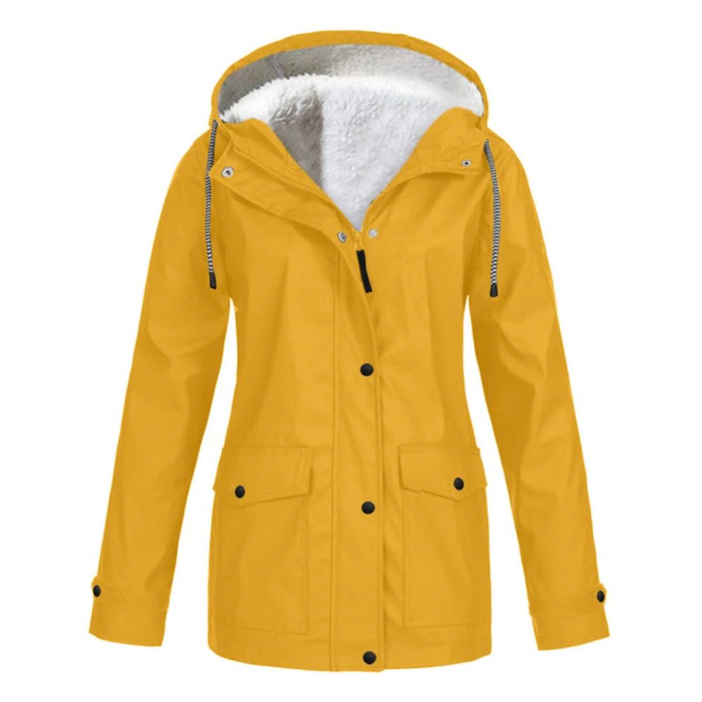 Women's winter jacket with fleece lining - Linda