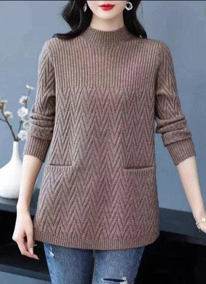 Women's Long Sweater with Pockets | Mimi Sweater