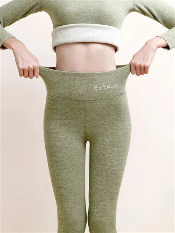 Elodie - slimming leggings with fleece lining