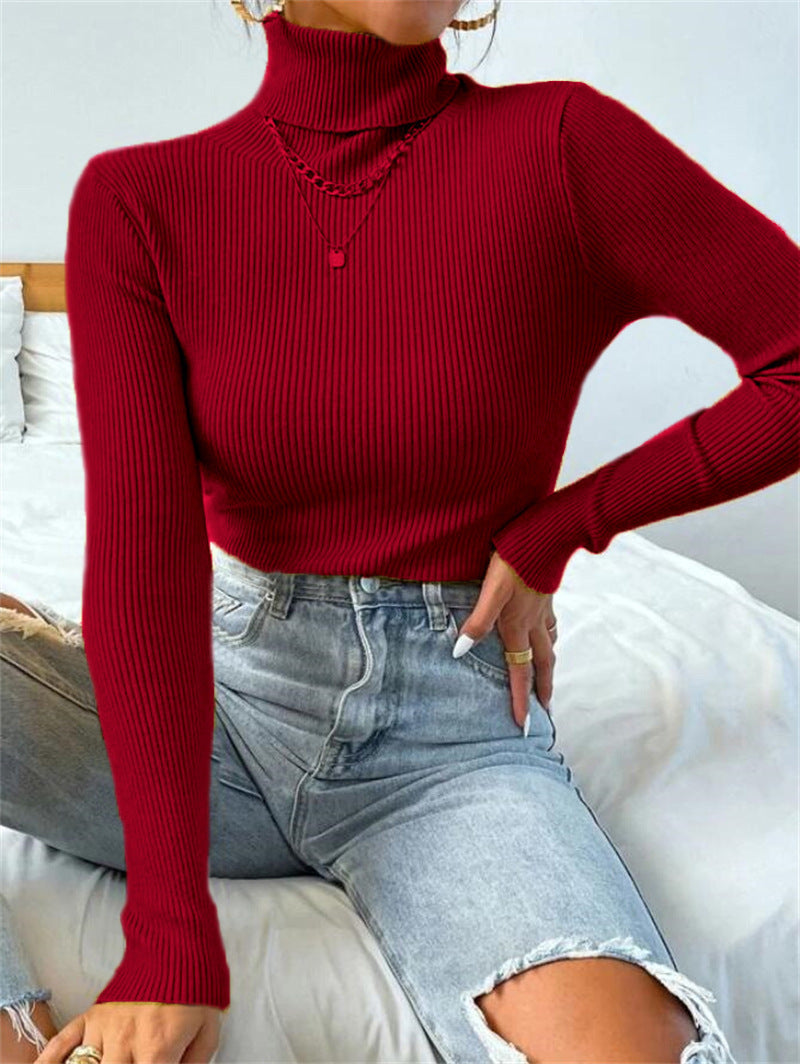 Viola- Ladies turtleneck sweater