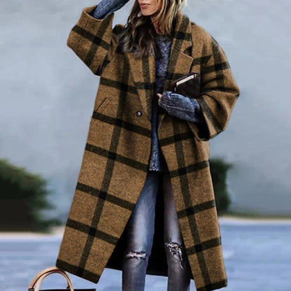 Elegant, warm wool coat