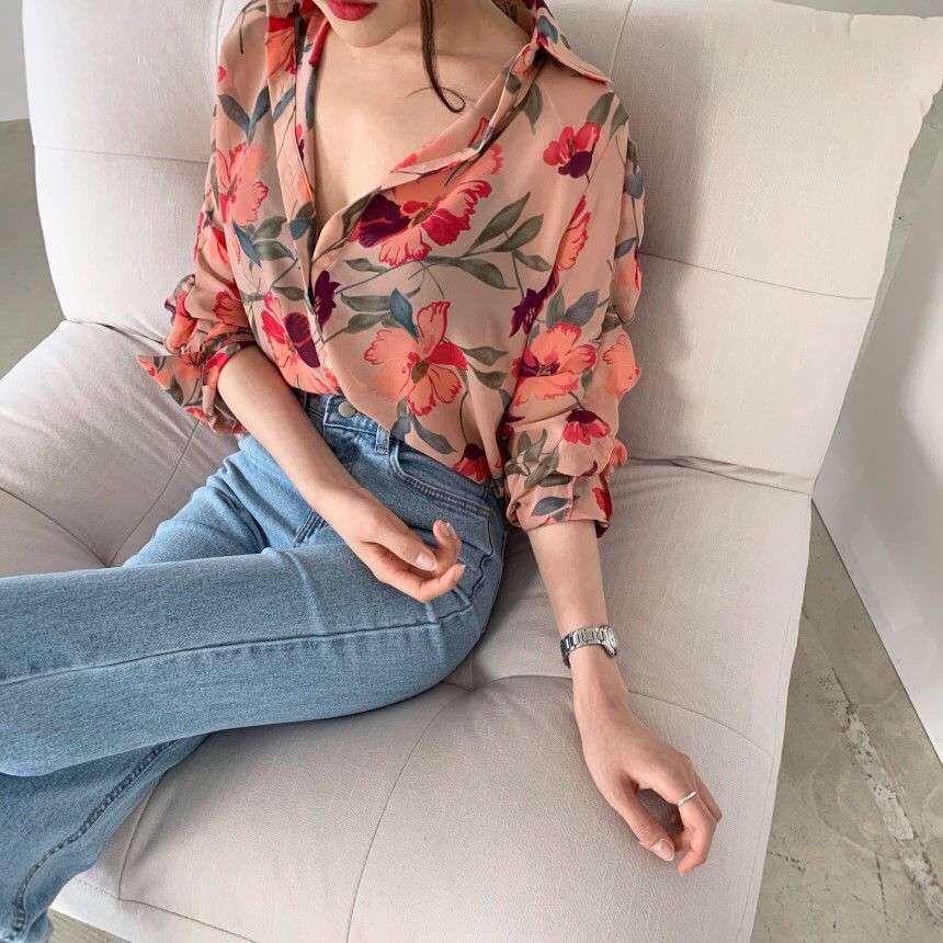 LANA - Floral blouse