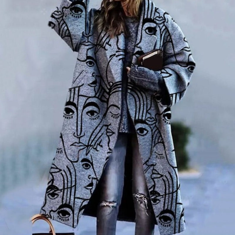 Elegant, warm wool coat