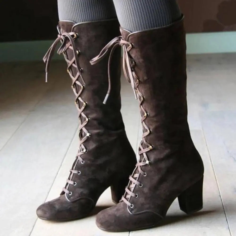 Pointed Knee High Boots | Black - Fashionable and Elegant - Perfect for Any Occasion