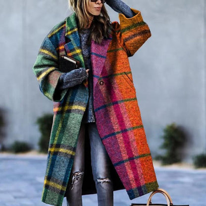 Elegant, warm wool coat