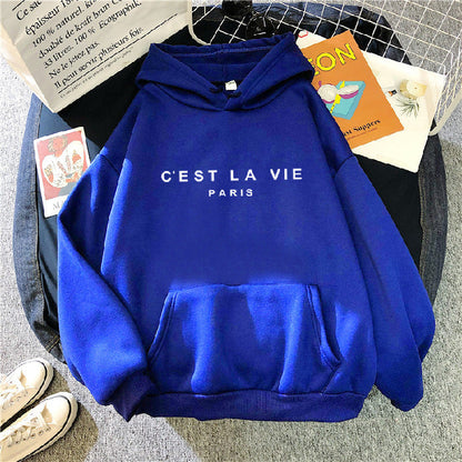 Jess | Dames Sweatshirt Met Stijlvolle Letterprint En Capuchon