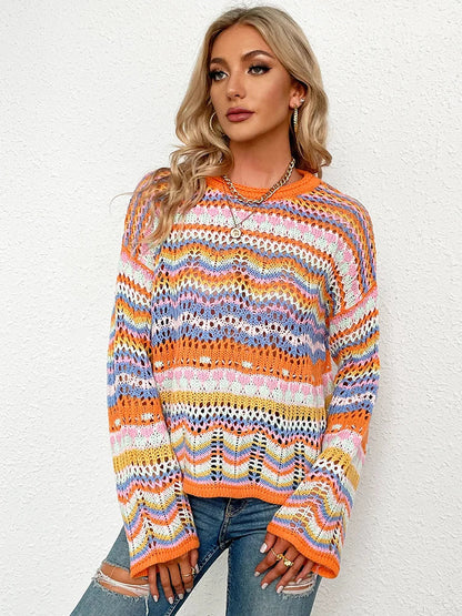 Ladies crochet sweater