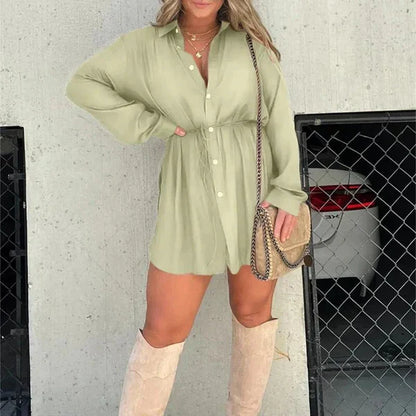 Marcelina - Romper dress with long sleeves.