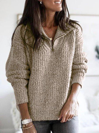 Ella - Women's Fall Wool Knit Sweater