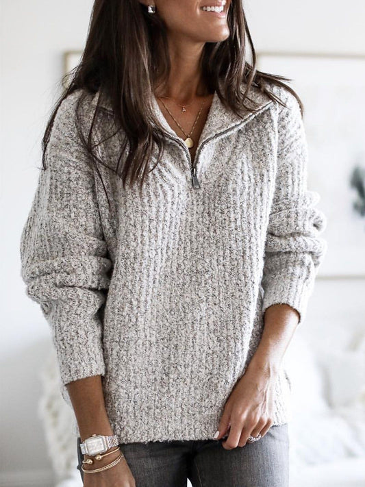 Ella - Women's Fall Wool Knit Sweater