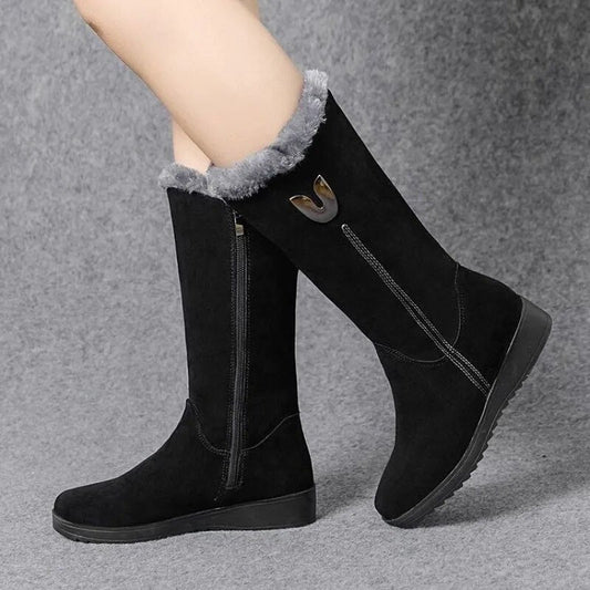 Emilia - The Most Comfortable Warm Winter Boots with High Fur