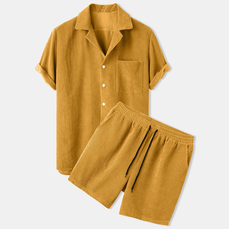 Zandro - Terno summer corduroy set for men