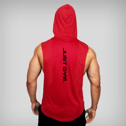 Sporty hoodie tank top