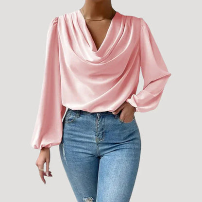 Wolspire™ | V-neck blouse