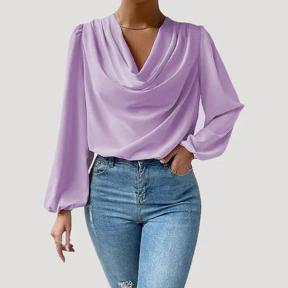 Wolspire™ | V-neck blouse