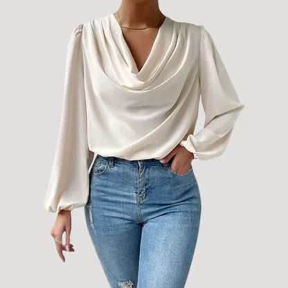 Wolspire™ | V-neck blouse