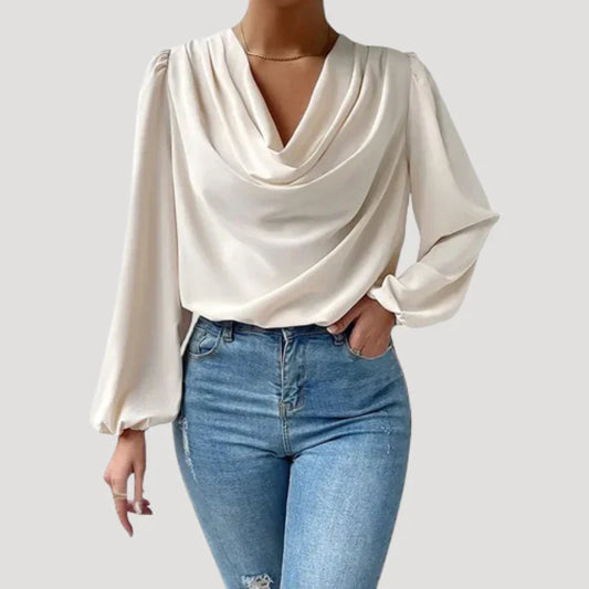 Wolspire™ | V-neck blouse