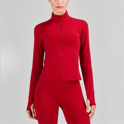 Jess-Mode | Sporty yoga jacket with zipper