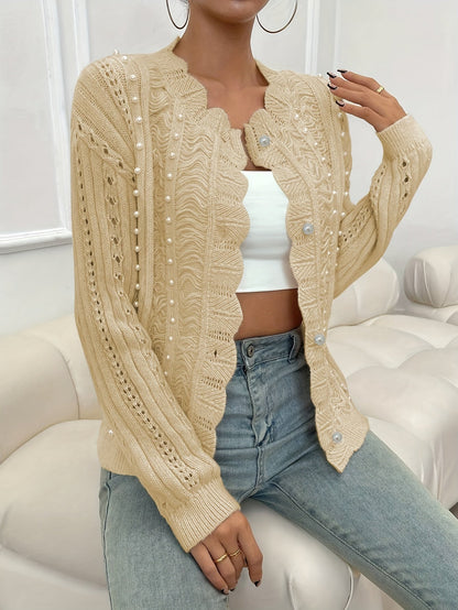 Lorain - Soft and Chic Fall Knit Cardigan with Button Closure for Women