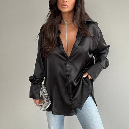 Arabella - Satin Blouse