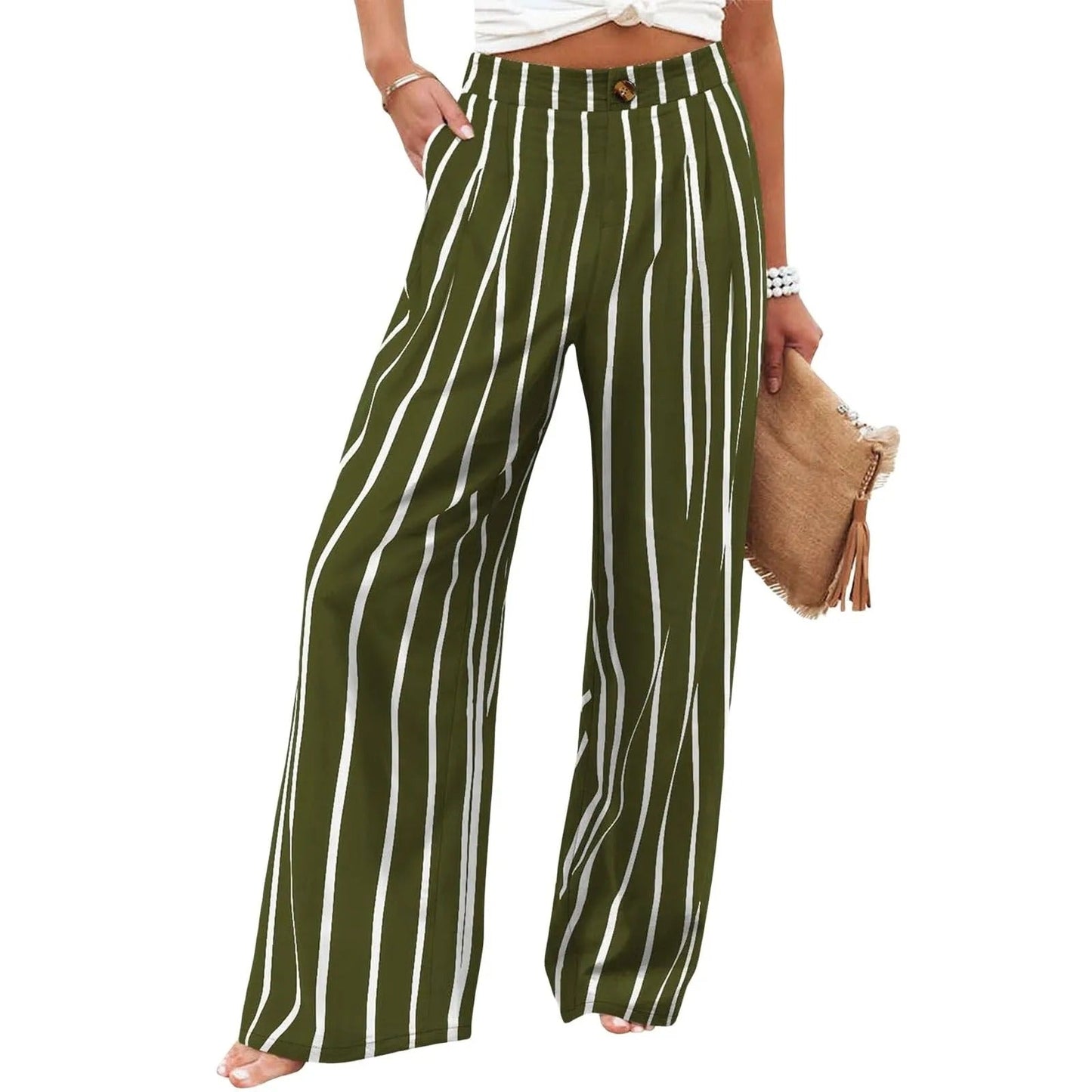 Ameline Straight Flare Pants