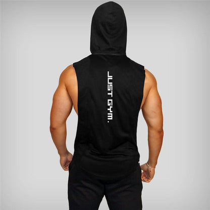 Sporty hoodie tank top