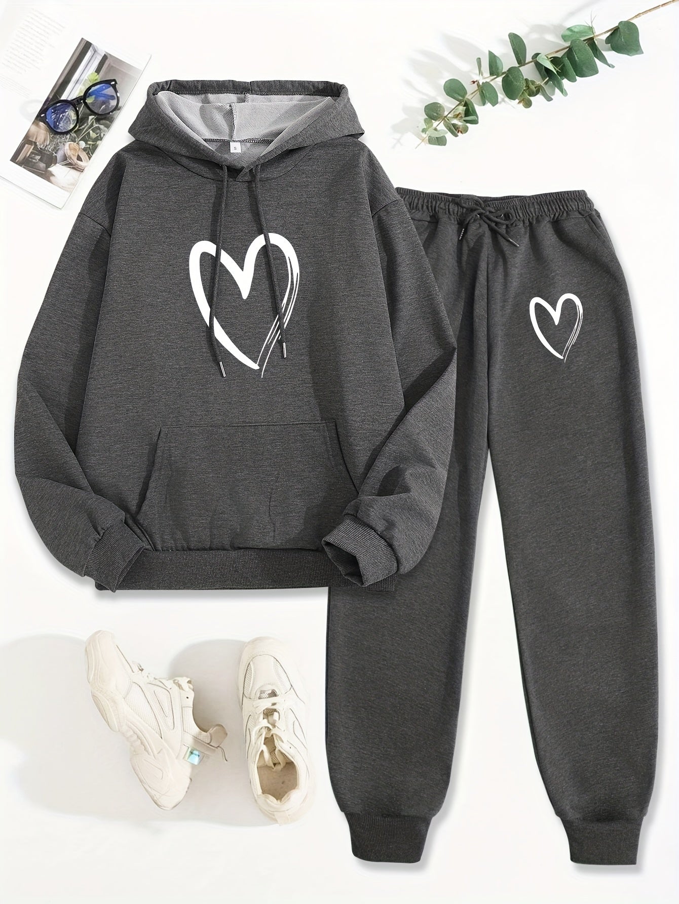 Emma - Women's Casual Cotton Hoodie and Jogging Set