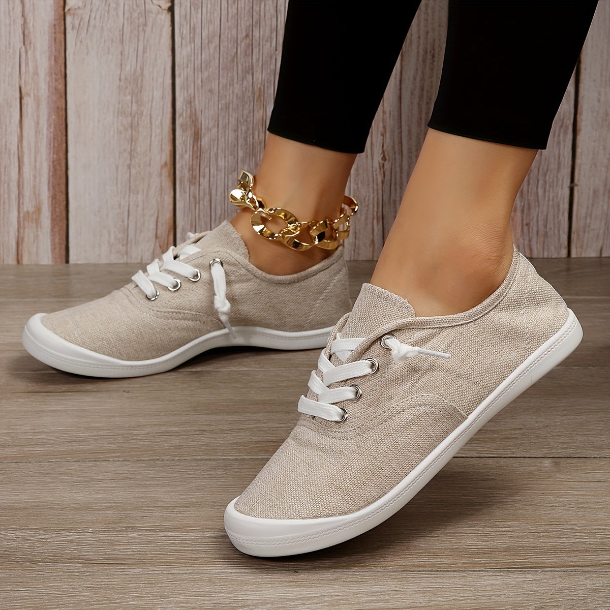 Sophie | Plain women's sneakers with casual style