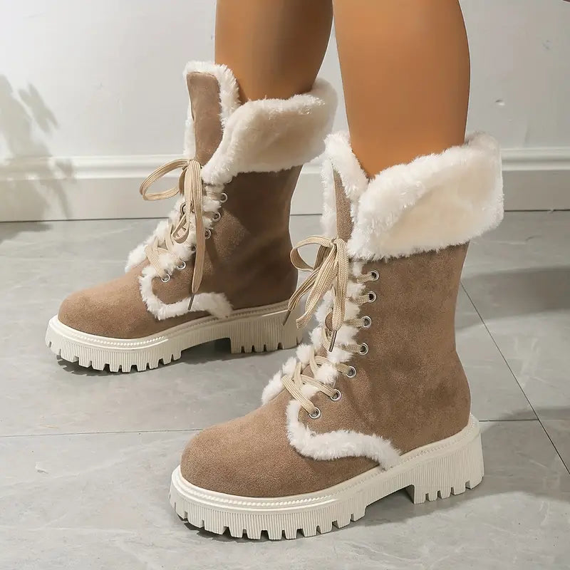 Mid-calf winter boots - Yashita