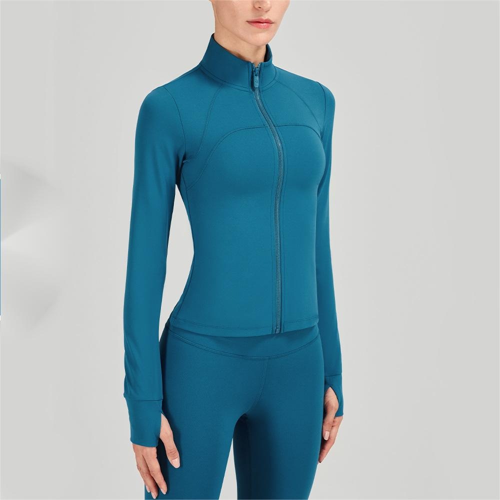 Jess-Mode | Sporty yoga jacket with zipper