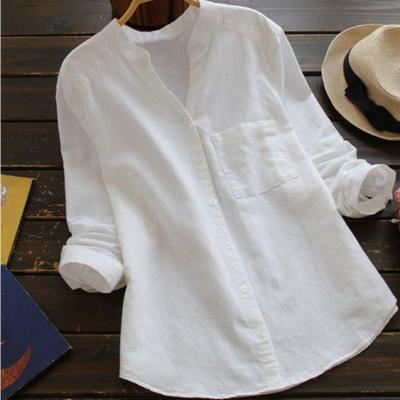 Cotton linen casual shirt