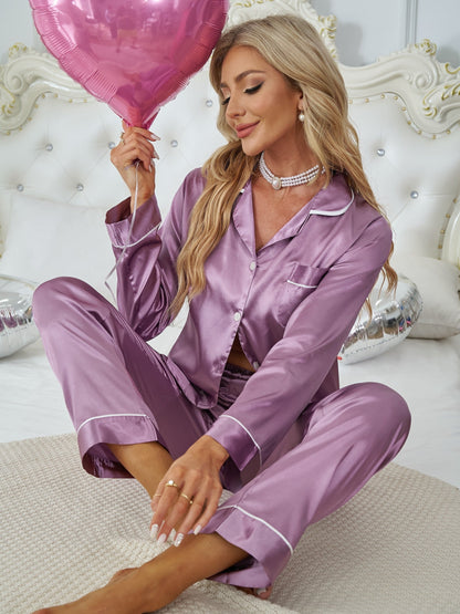 Jess-Mode - Satin pyjama set for women