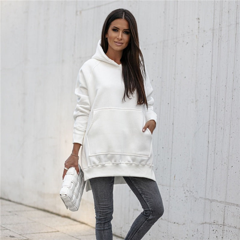 Jess | Stijlvolle Oversized Langregelige Hoodie Voor Vrouwen