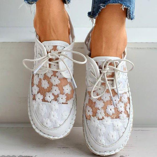 Hava Shoes | Stylish Airy Shoes with Floral Print