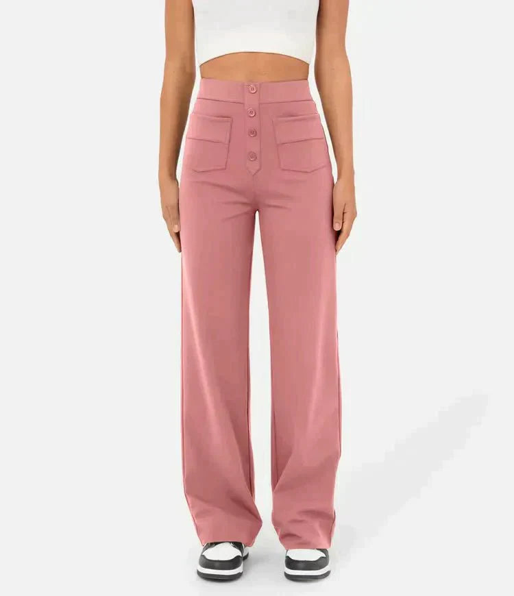 Hélène - Comfortable elastic leisure pants