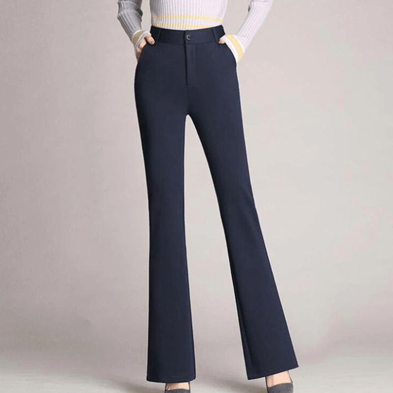 Aline - Slim Flared Pants