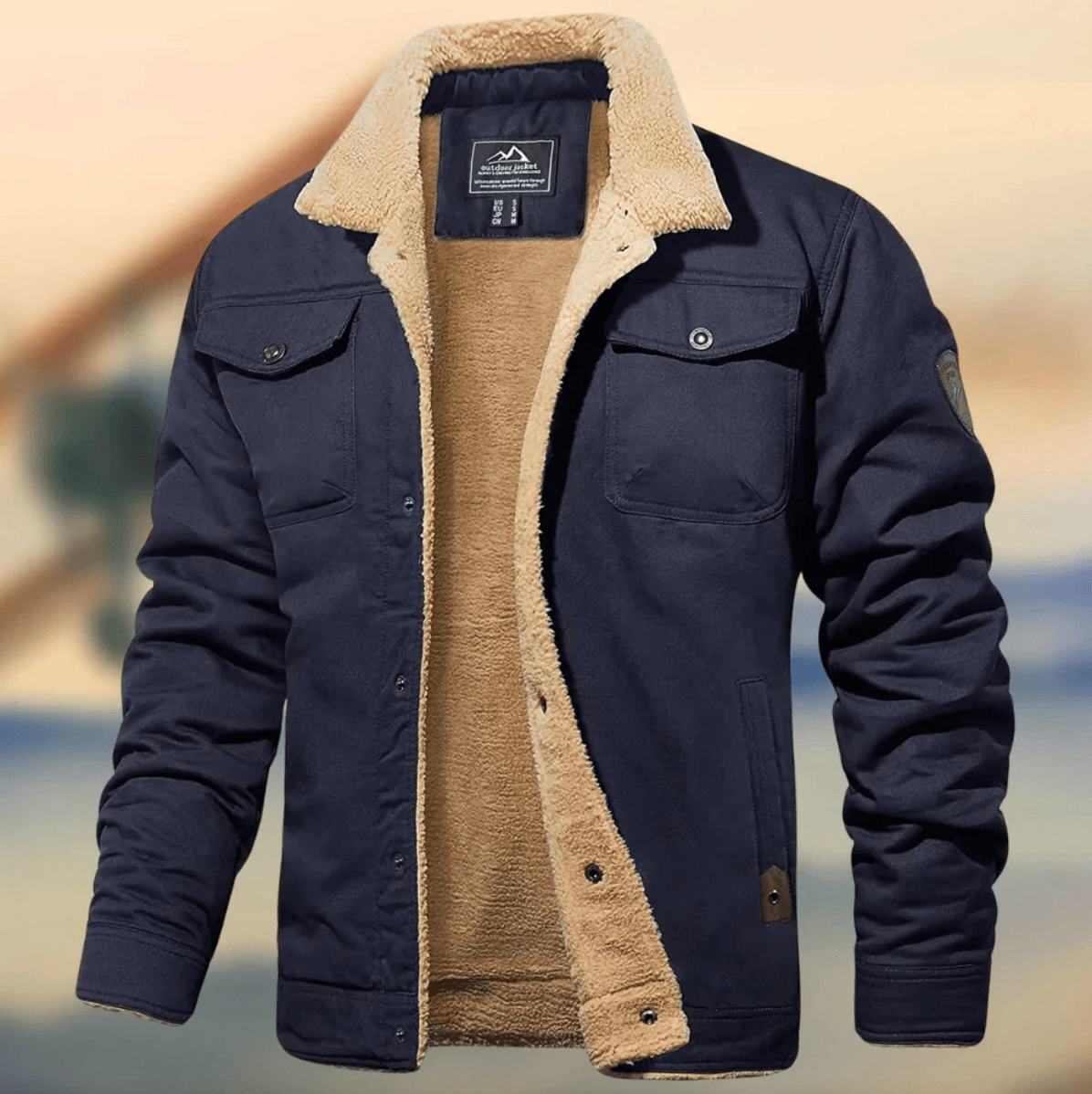 Stylish and comfortable winter coat