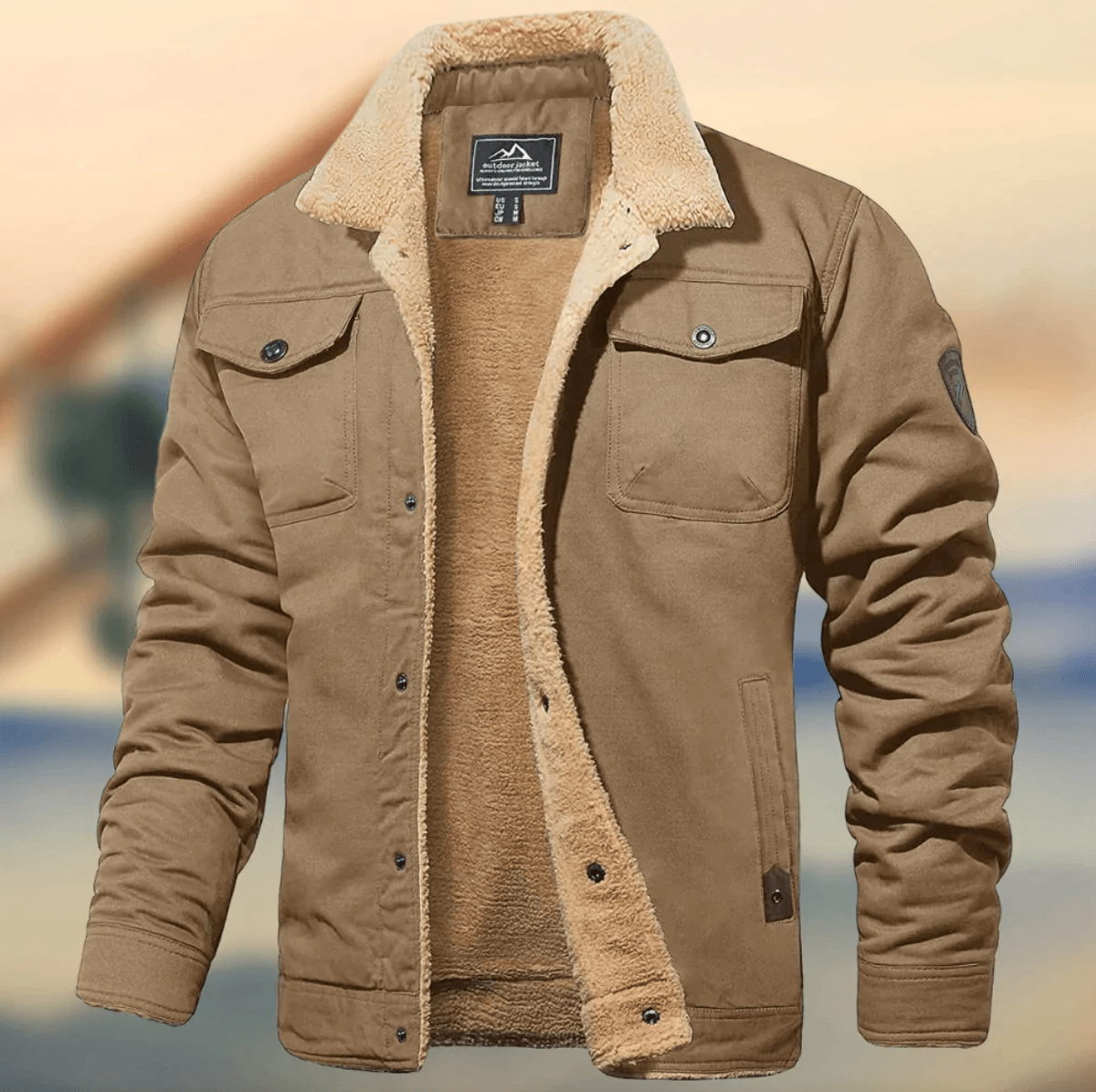 Stylish and comfortable winter coat