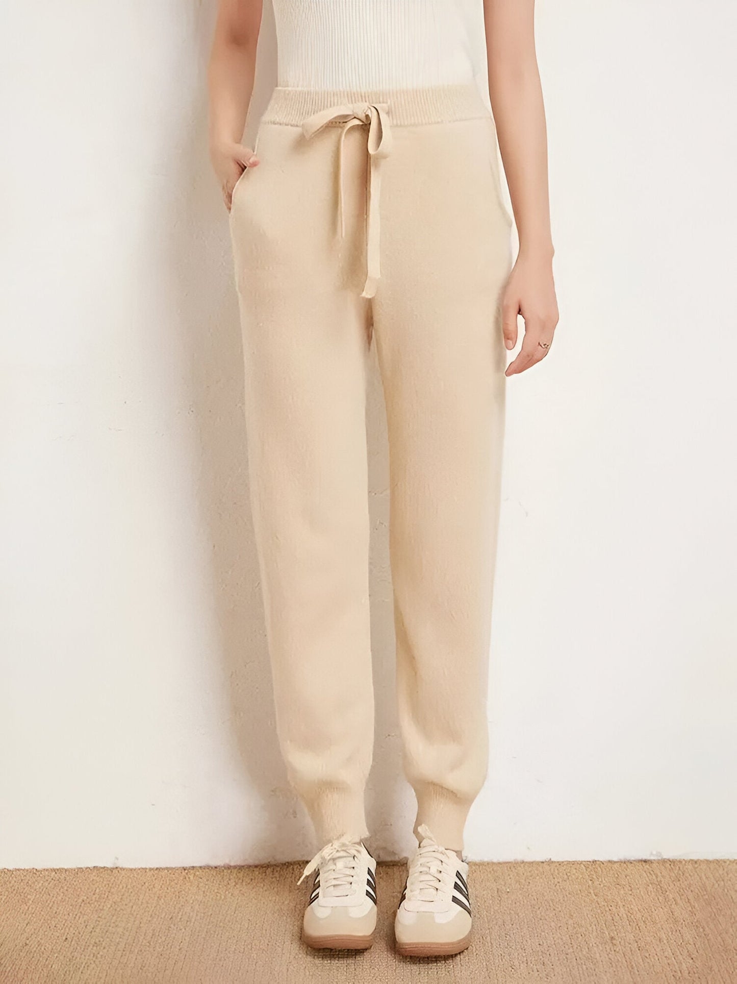 Calista | Wool knit pants