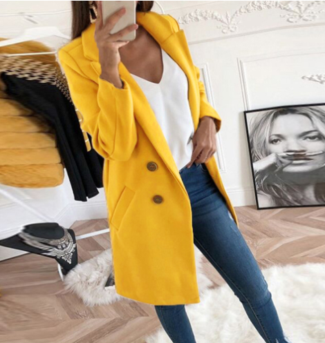 Stylish fall and winter coat for ladies