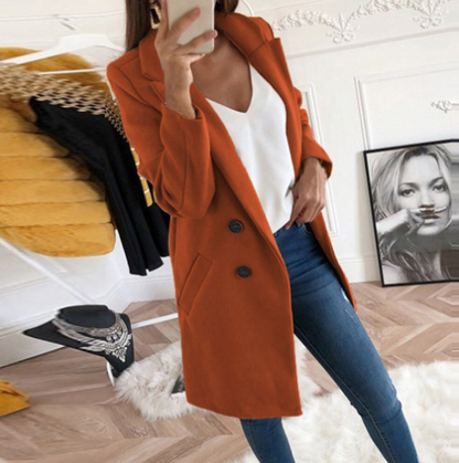 Stylish fall and winter coat for ladies