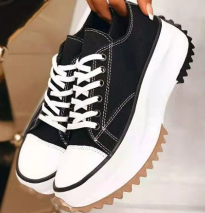 Trendy high-top sneakers